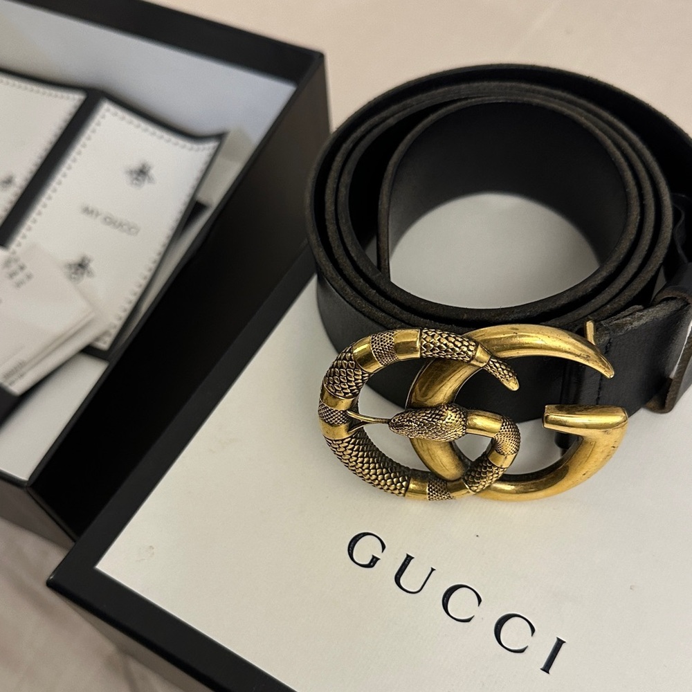 Gucci Snake Belt like new worn twice